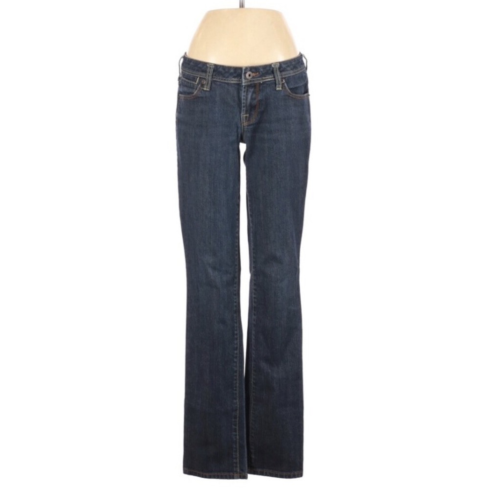 G‎ BY GUESS Eva Skinny Womens 27 Medium Blue Wash